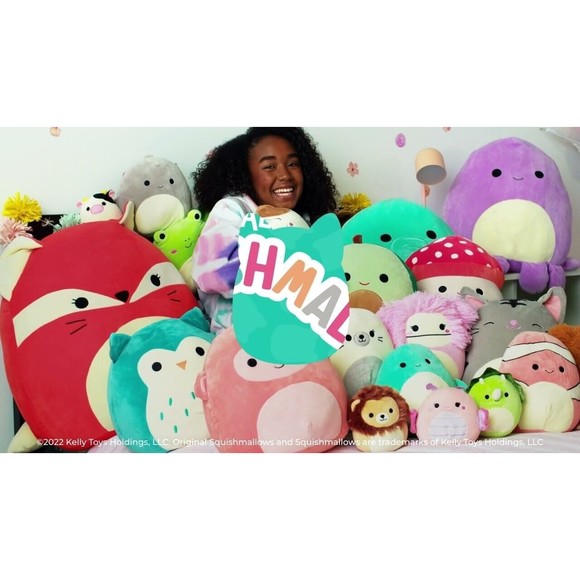 ORIGINAL SQUISHMALLOW 7.5" POLEENA the DINOSAUR PLUSH NEW - Picture 3 of 3